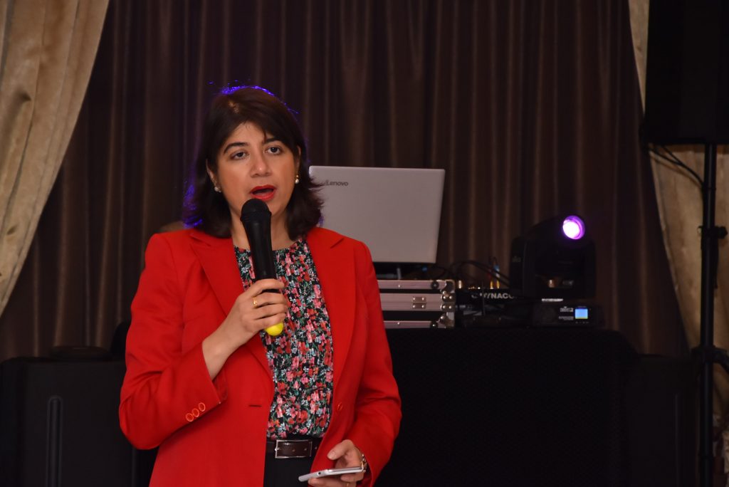 Ms. Seema Malhotra During IMT Excellence in education award 2019 In London